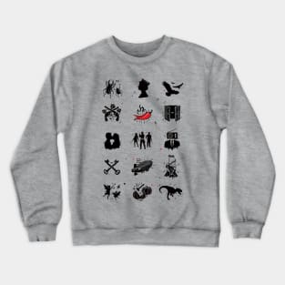 Rock Pictionary Crewneck Sweatshirt